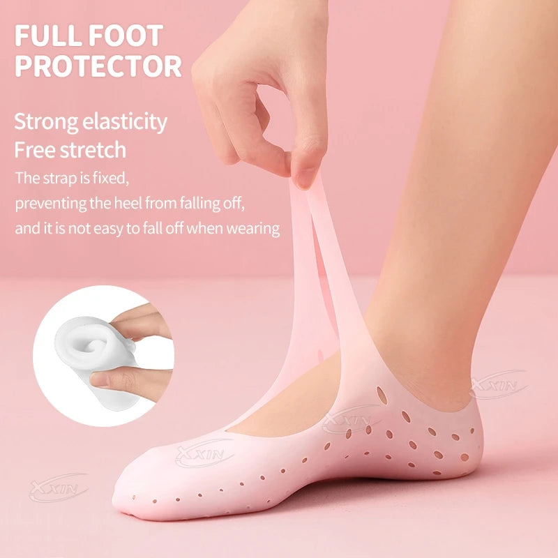 Silicone Gel Heel Socks