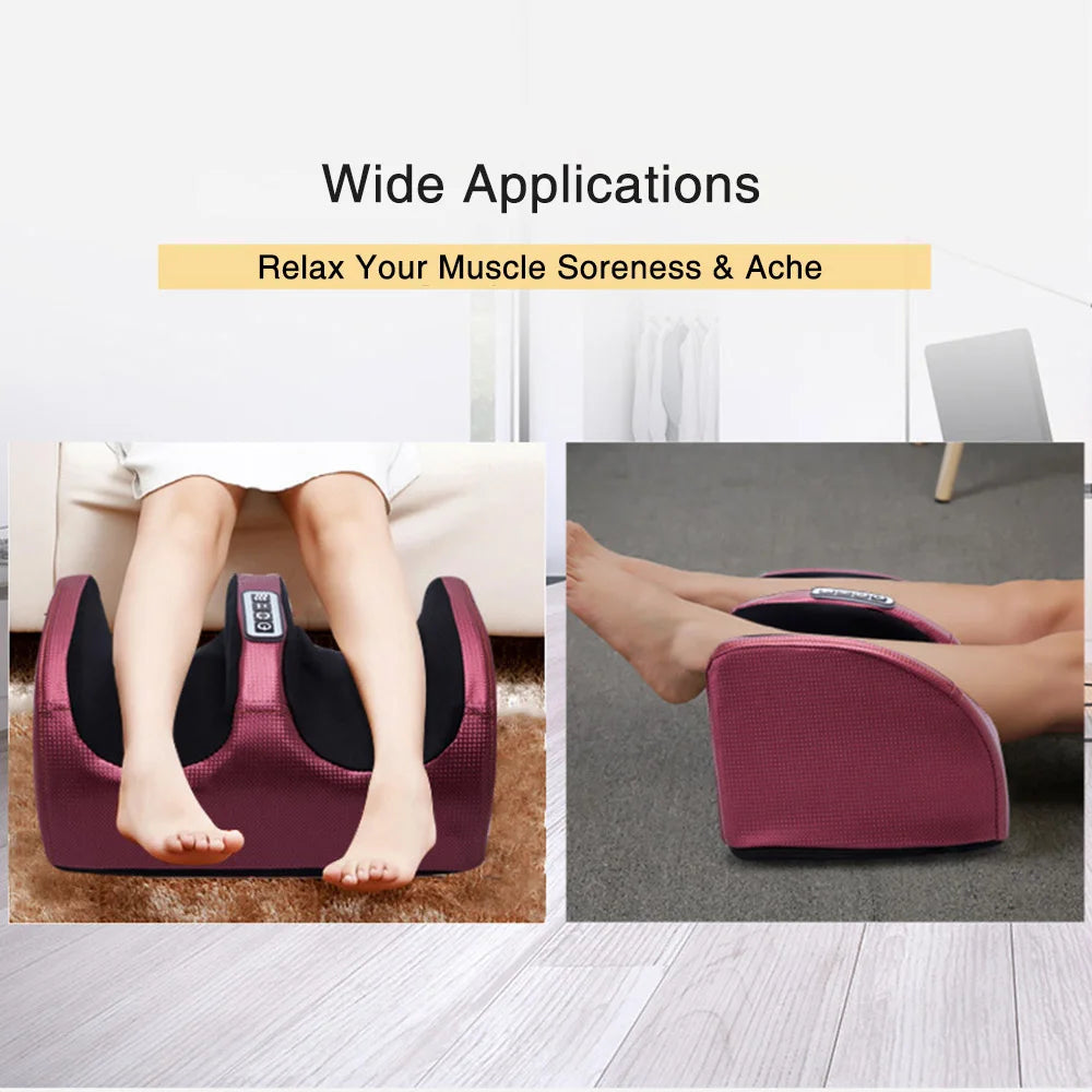 Electric Foot Massager with Heating Therapy