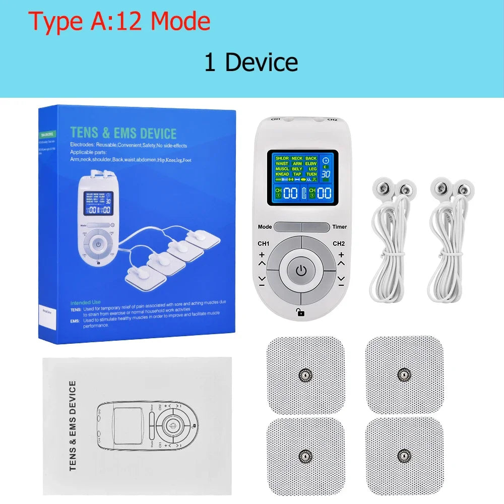 4-Mode TENS EMS Machine