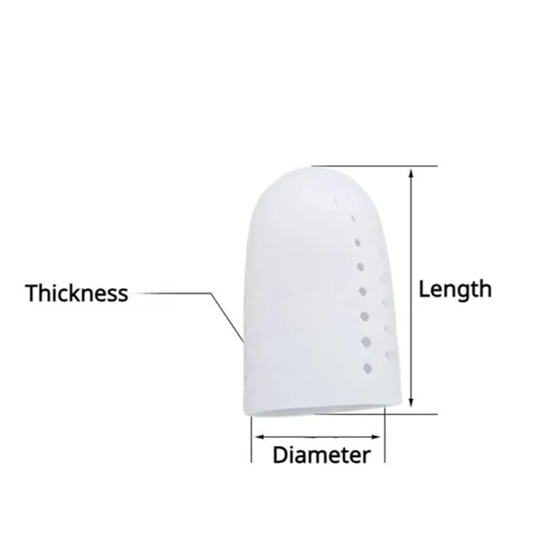 Breathable Silicone Toe Protectors