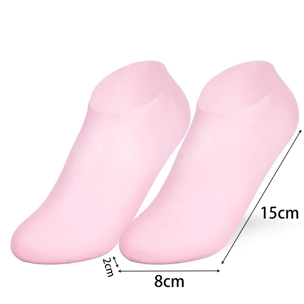 Silicone Gel Moisturizing Socks