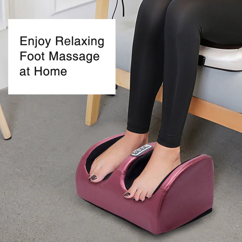 Electric Foot Massager with Heating Therapy