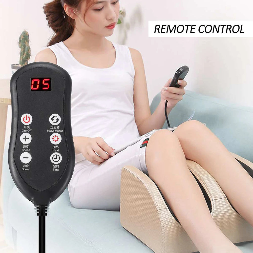 Electric Foot Massager with Heating Therapy