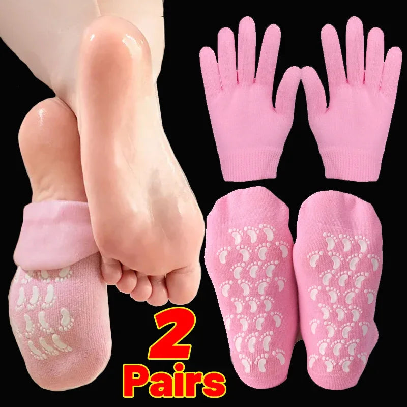 Reusable Moisturizing Socks and Gloves