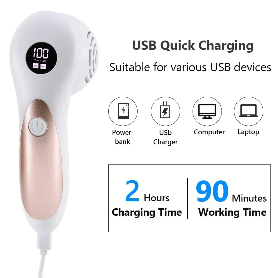 Rechargeable Electric Foot File