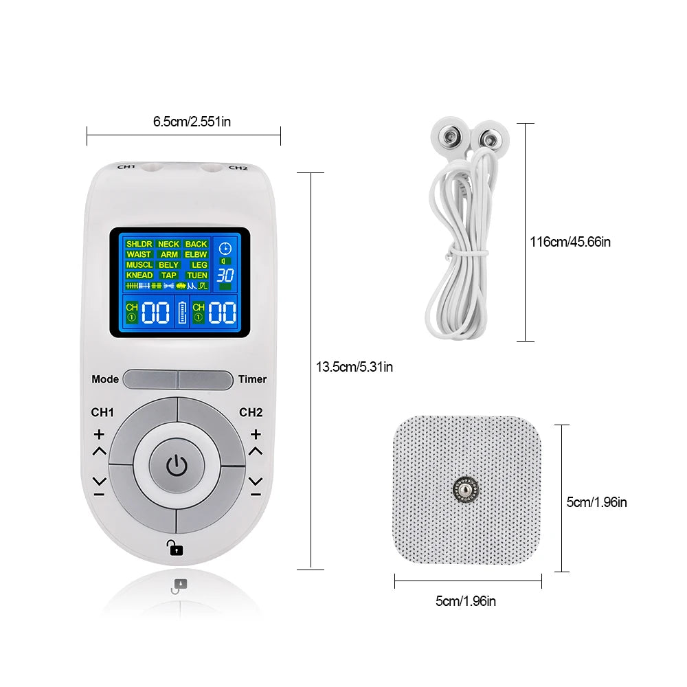 4-Mode TENS EMS Machine