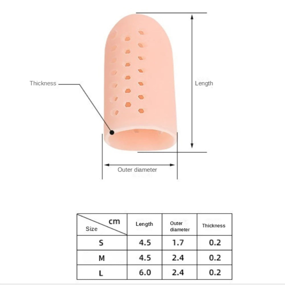 Soft Silicone Toe Protectors