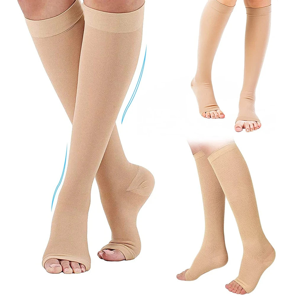Toeless Medical Compression Socks