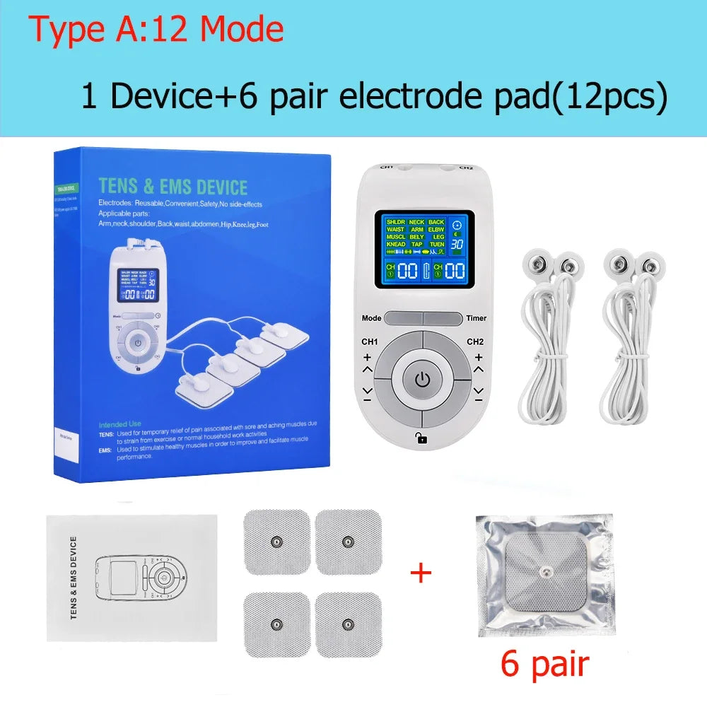 4-Mode TENS EMS Machine