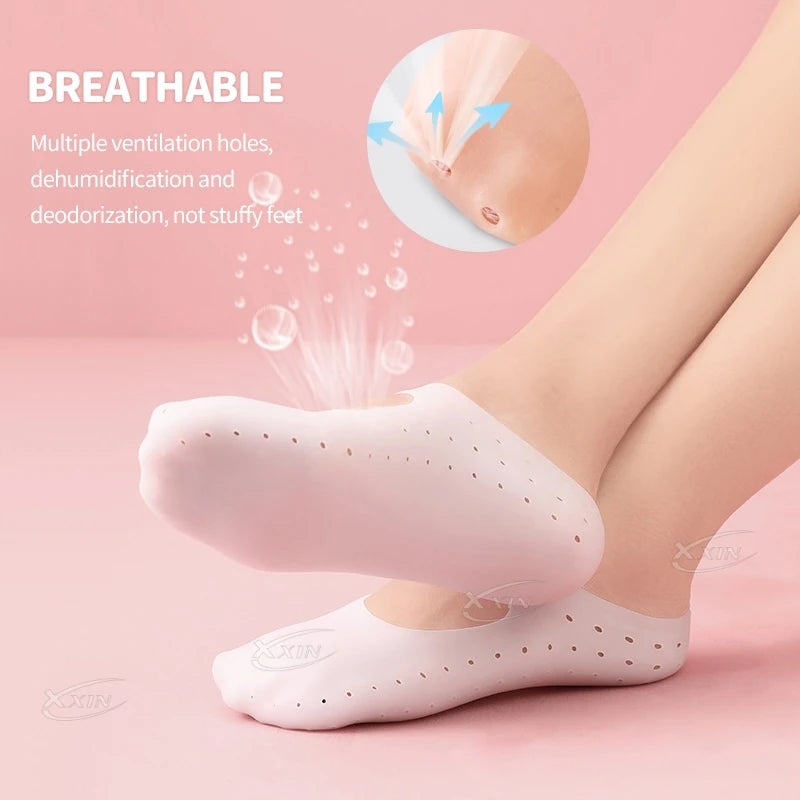 Silicone Gel Heel Socks