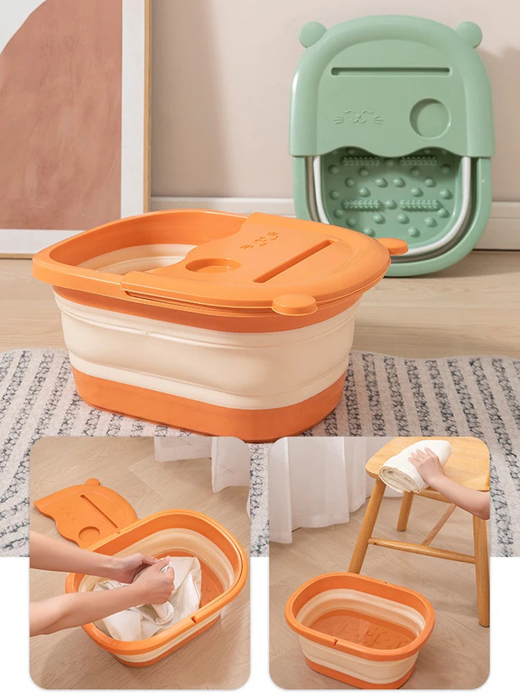 Foldable Deep Soaking Foot Basin