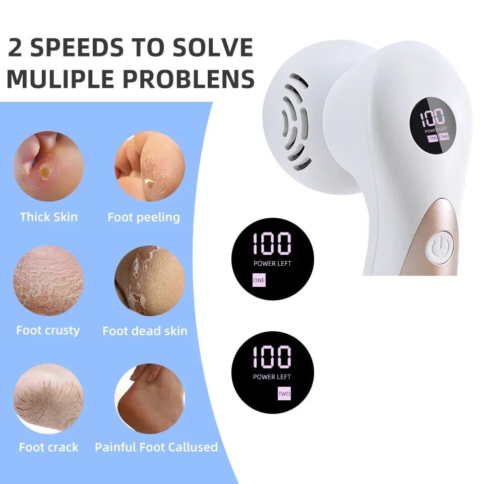 Rechargeable Electric Foot File