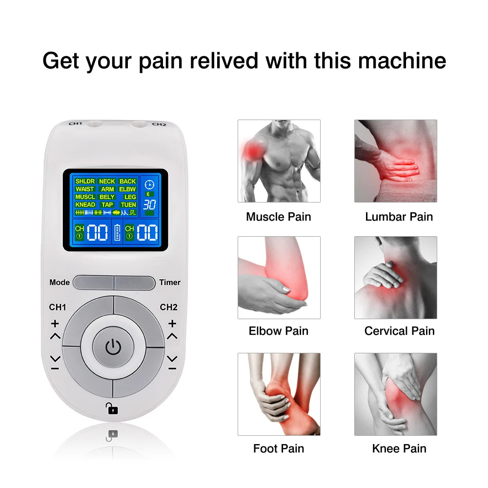 4-Mode TENS EMS Machine
