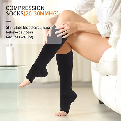 Toeless Medical Compression Socks