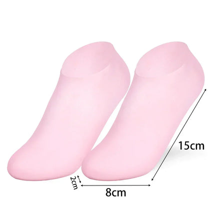 Silicone Gel Moisturizing Socks