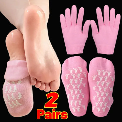 Reusable Moisturizing Socks and Gloves
