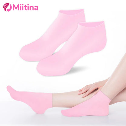 Silicone Gel Moisturizing Socks