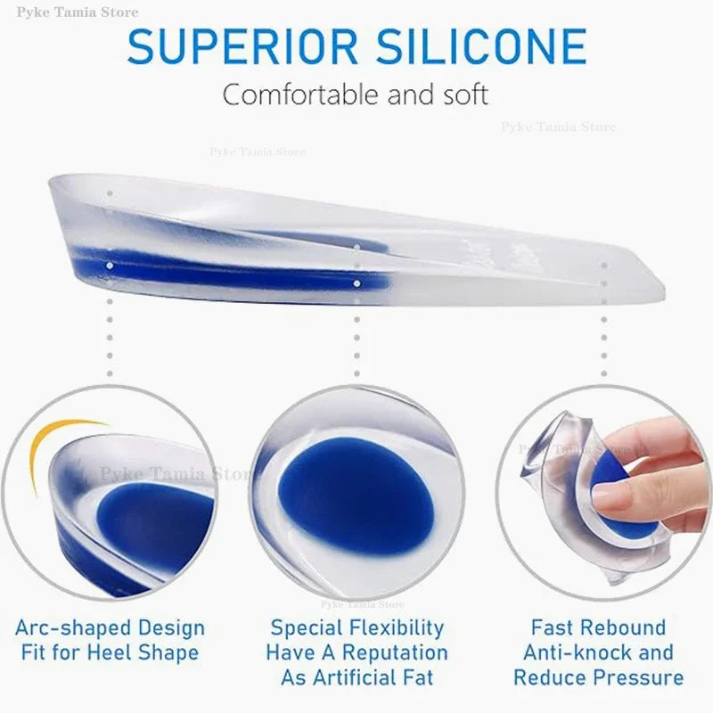 Silicone Heel Gel Insoles