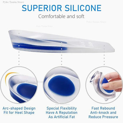 Silicone Heel Gel Insoles