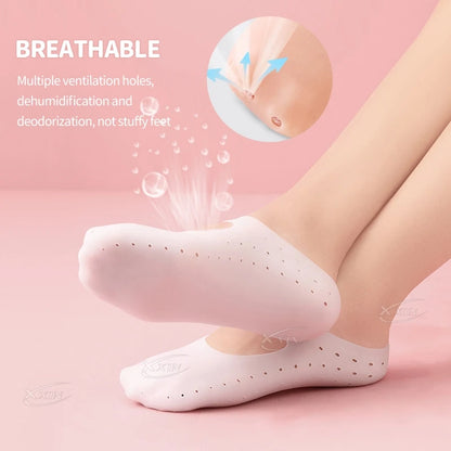 Silicone Gel Heel Socks